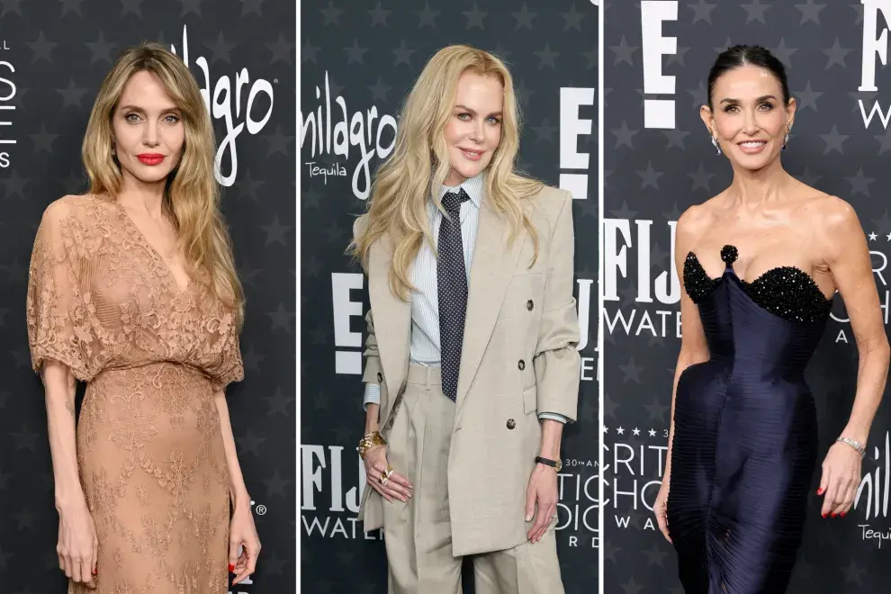 Los mejores looks de la alfombra roja de los Critics Choice Awards 2025.