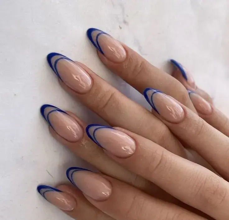 Uñas azules 