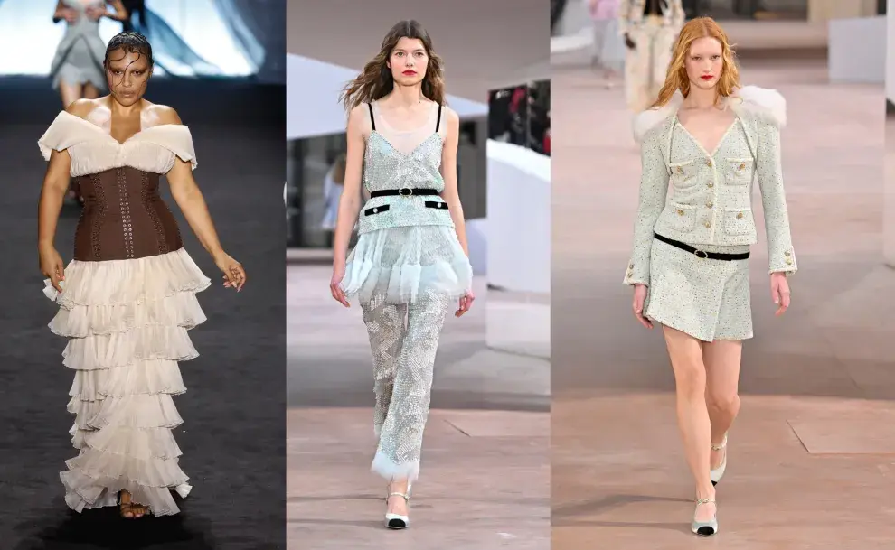 Cinturones en la semana de la moda de paris