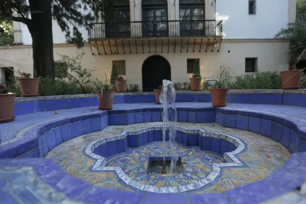 El Palacio Noel es uno de los patios de la Ciudad de Buenos Aires que poés disfrutar este verano