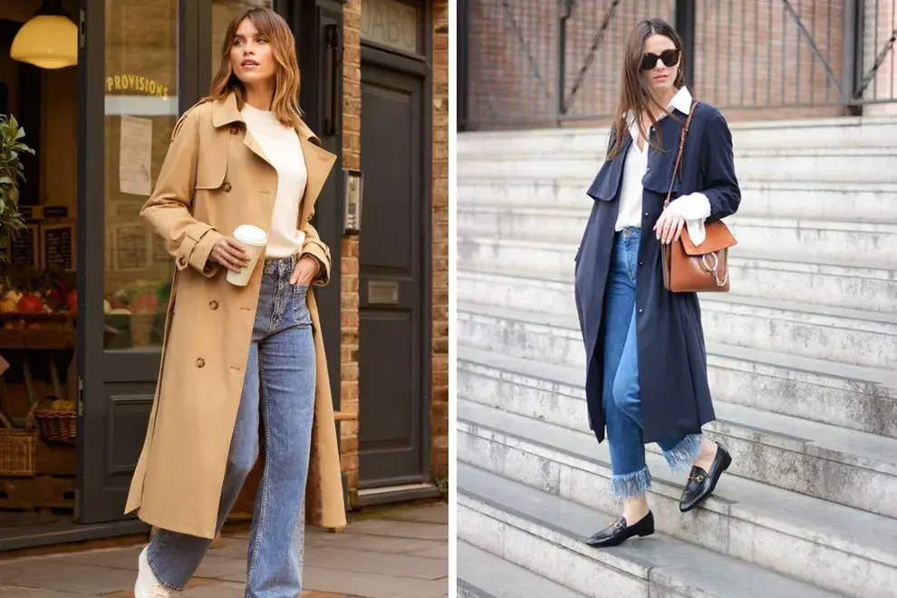 El trench es una prenda clásica y funcional que sigue siendo tendencia en el mundo de la moda