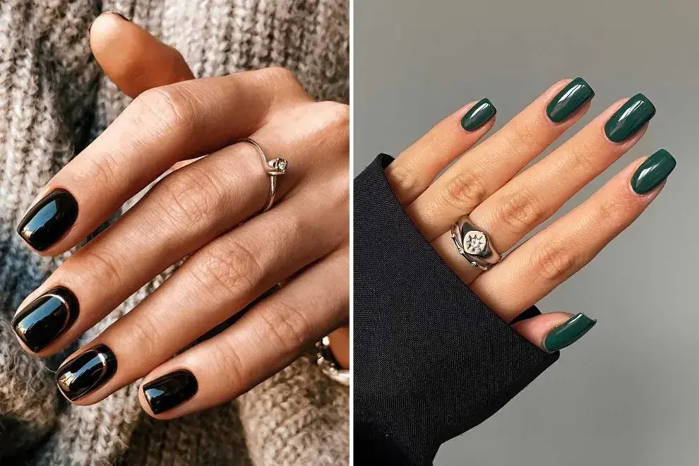 Las dark nails se posicionan como la tendencia estrella en el diseño de uñas