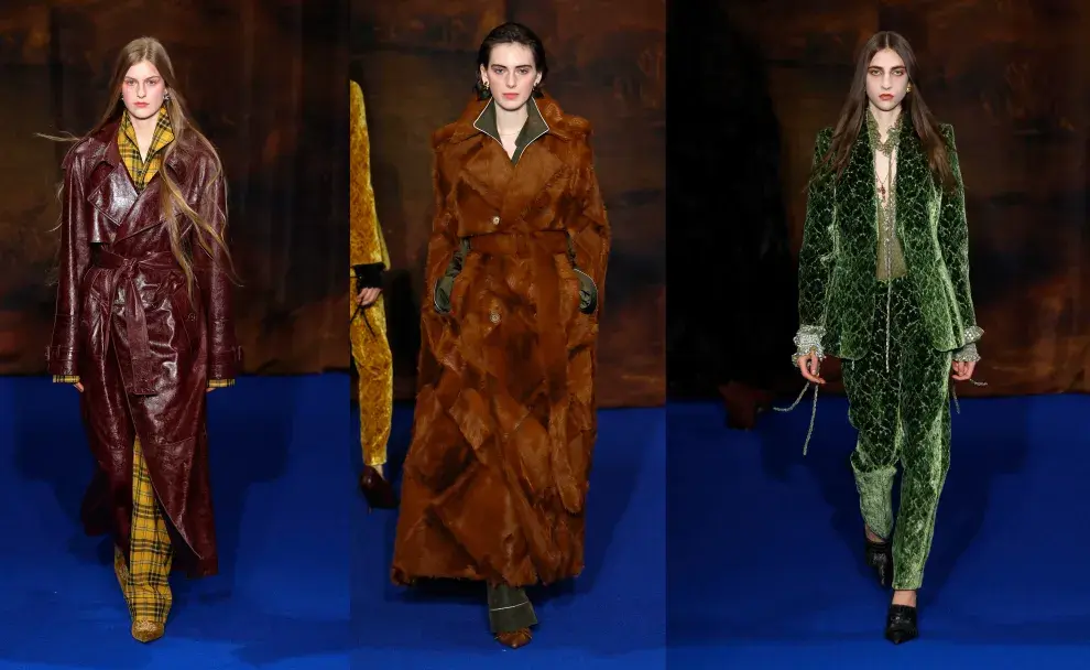 Las tendencias para el invierno en la pasarela de London Fashion Week