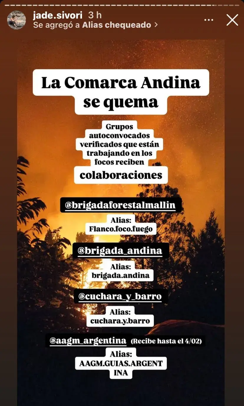 Los datos de las brigadas que están luchando contra el fuego.
