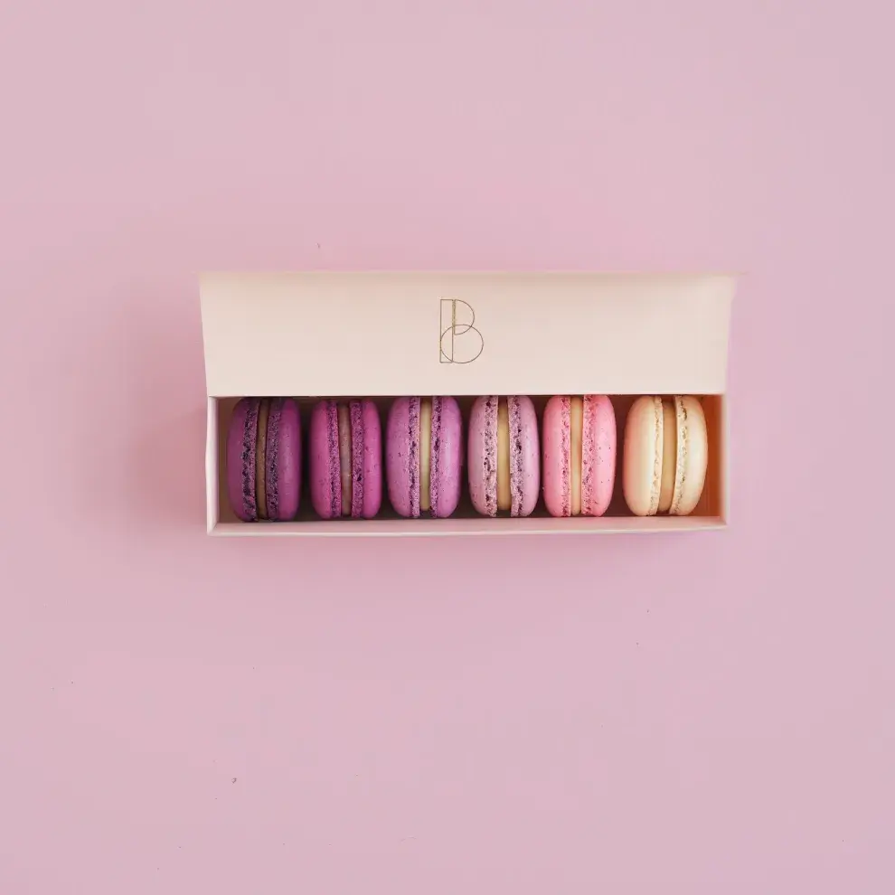 Caja de macarons