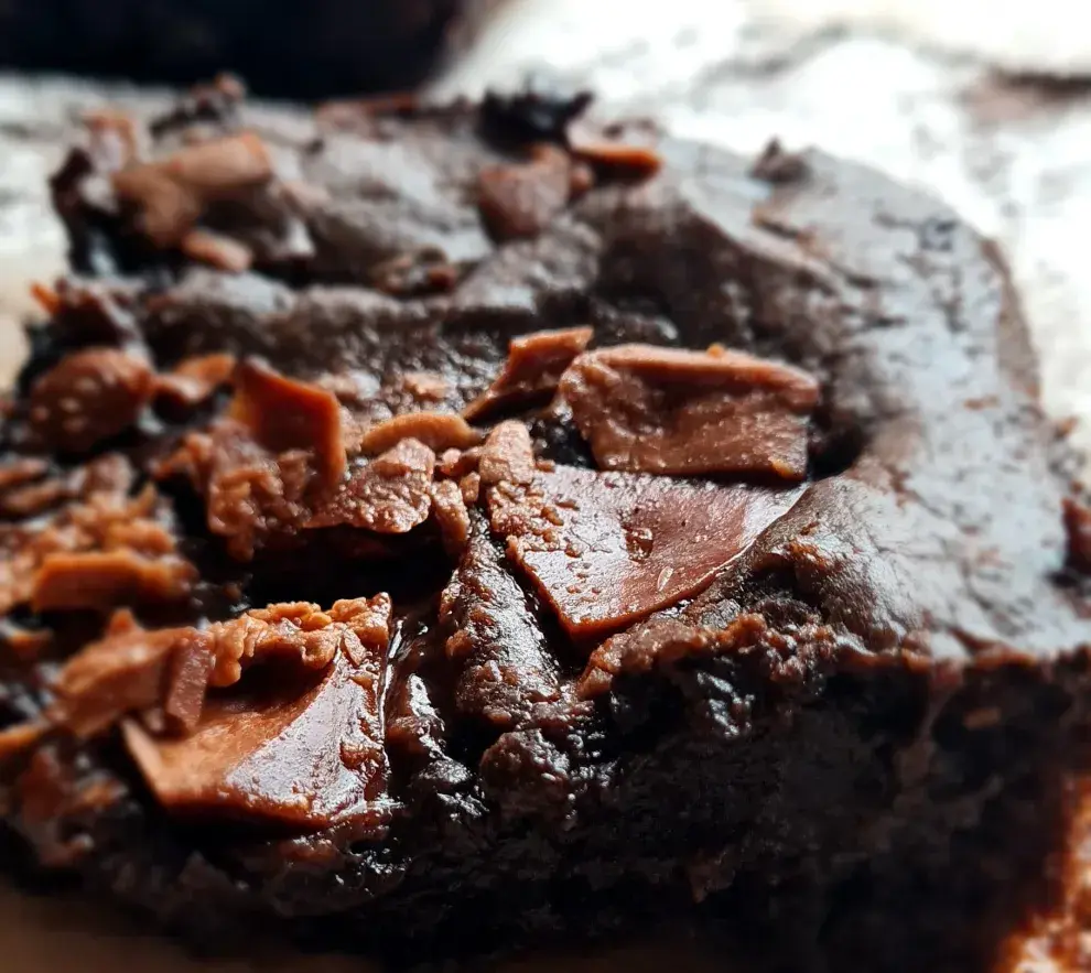 Receta de brownies saludables: sin gluten ni harinas.