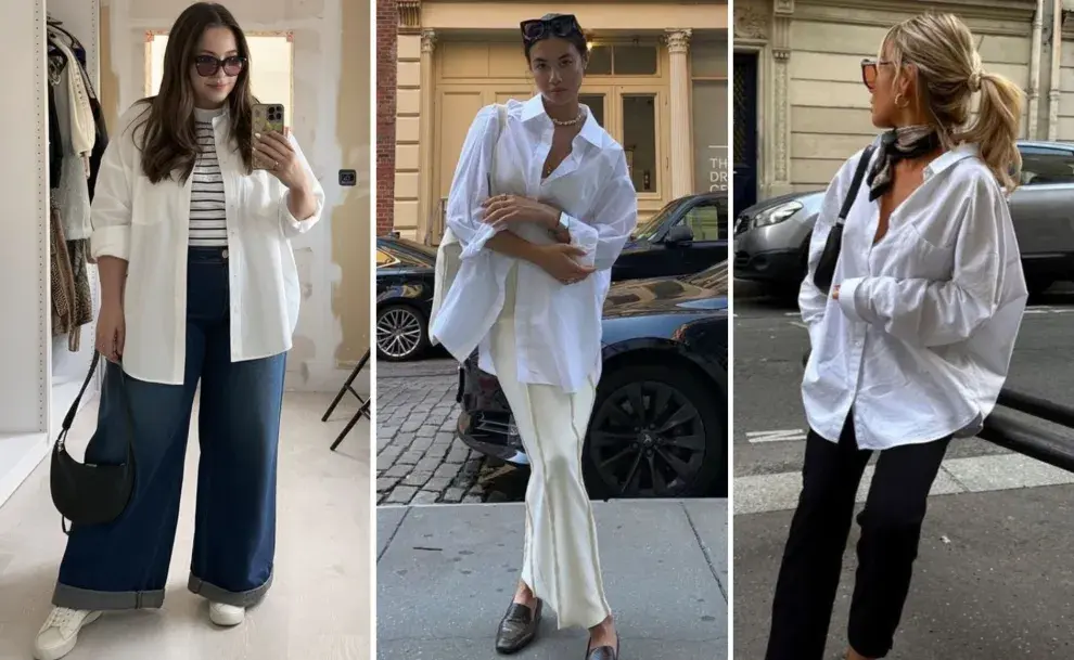 camisas oversize