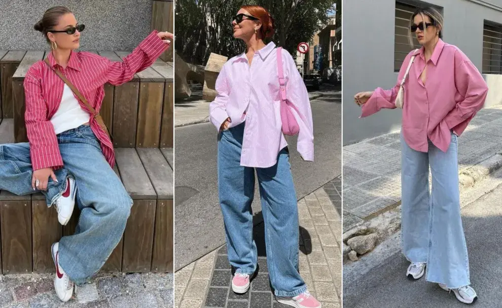 camisas oversize