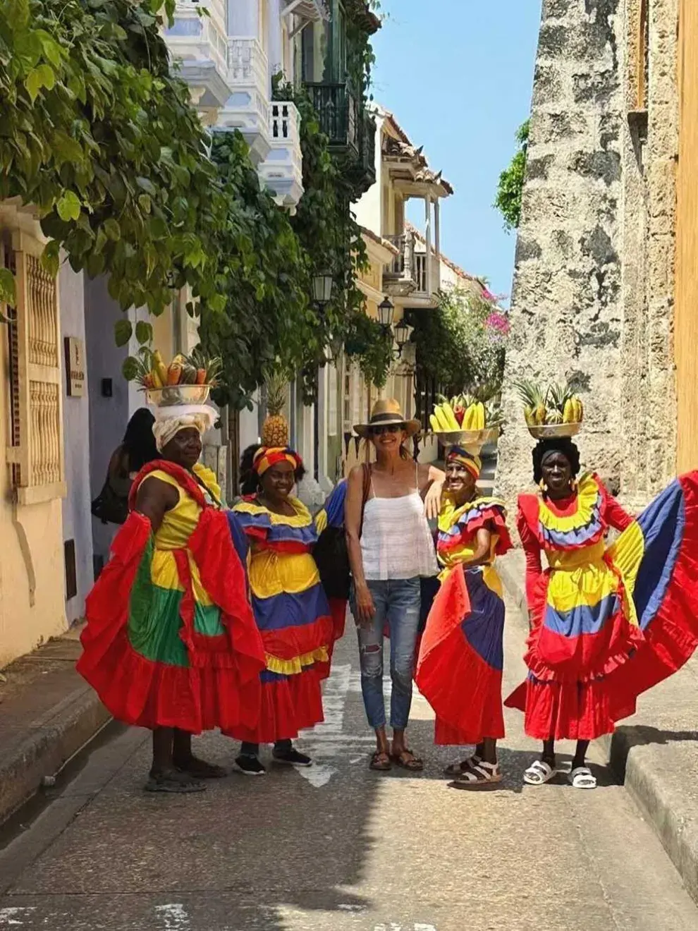 Juliana Awada en Cartagena de Indias