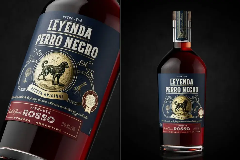 Leyenda perro negro es uno de los últimos vermut premium en desembarcar en Argentina