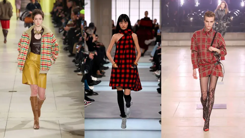 De las camperas bomber de Miu Miu a los vestidos a cuadros de Louis Vuitton en la pasarela de Paris Fashion Week