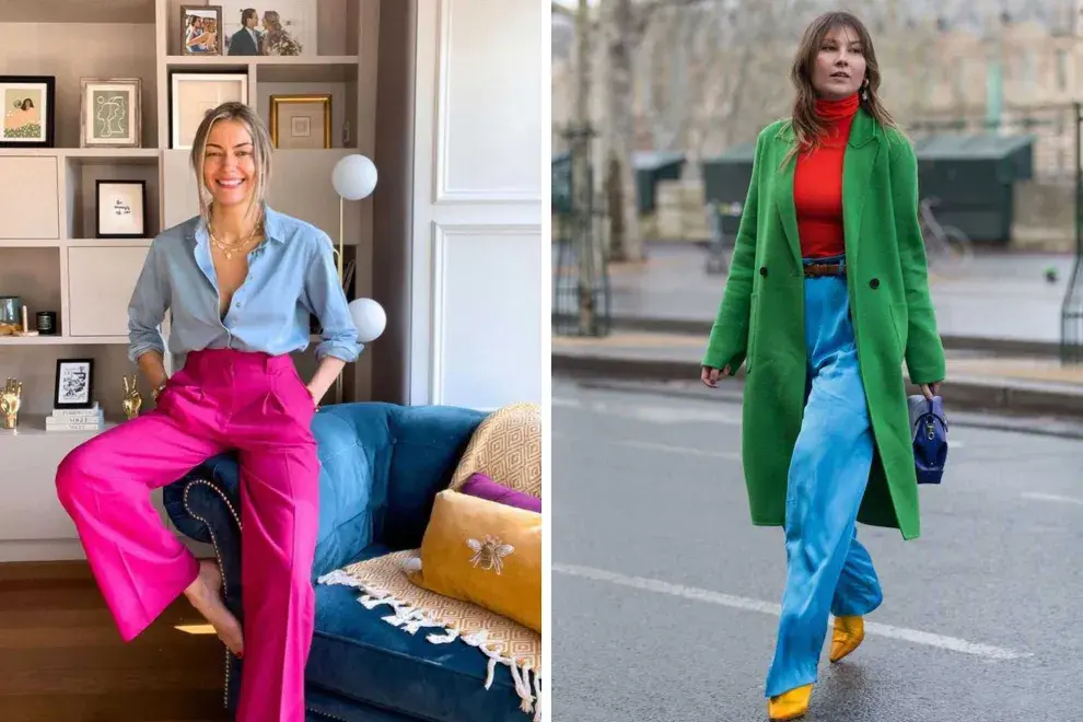 Marcas como Balenciaga, Valentino y Jacquemus ya han mostrado en sus pasarelas prendas que rompen con la monotonía del invierno y agregan un toque de dinamismo a los conjuntos.