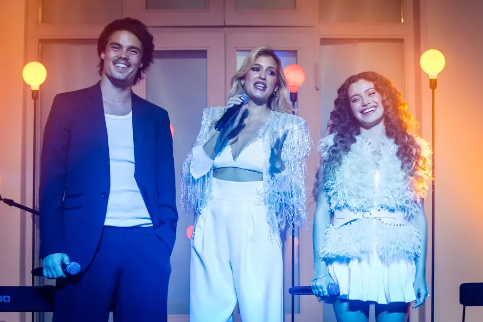 Toti Spangenberg, Mery Del Cerro y Mora Bianchi.