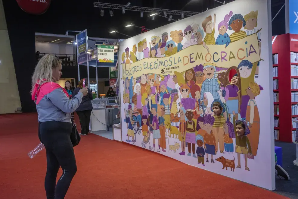 Foto de la Feria Internacional del Libro de Buenos Aires 2024.