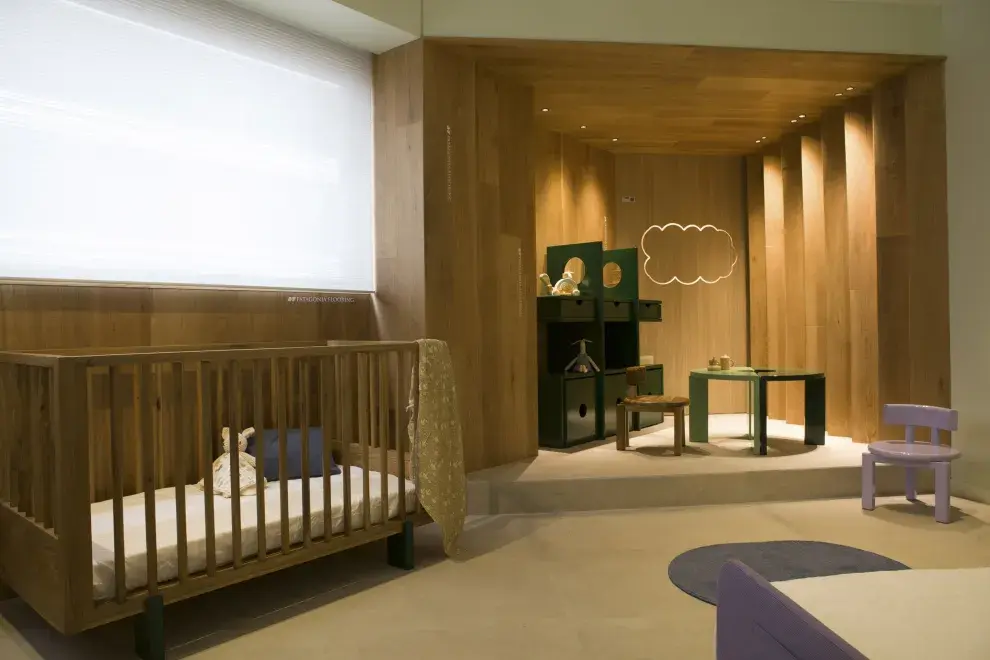 En el cuarto de niños de Marini Estudio las luces generan relieves y figuras animadas. 