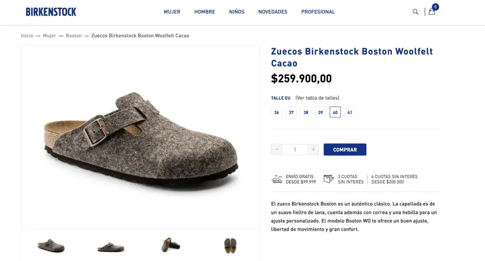En Argentina podés conseguir un modelo similar a $259.000