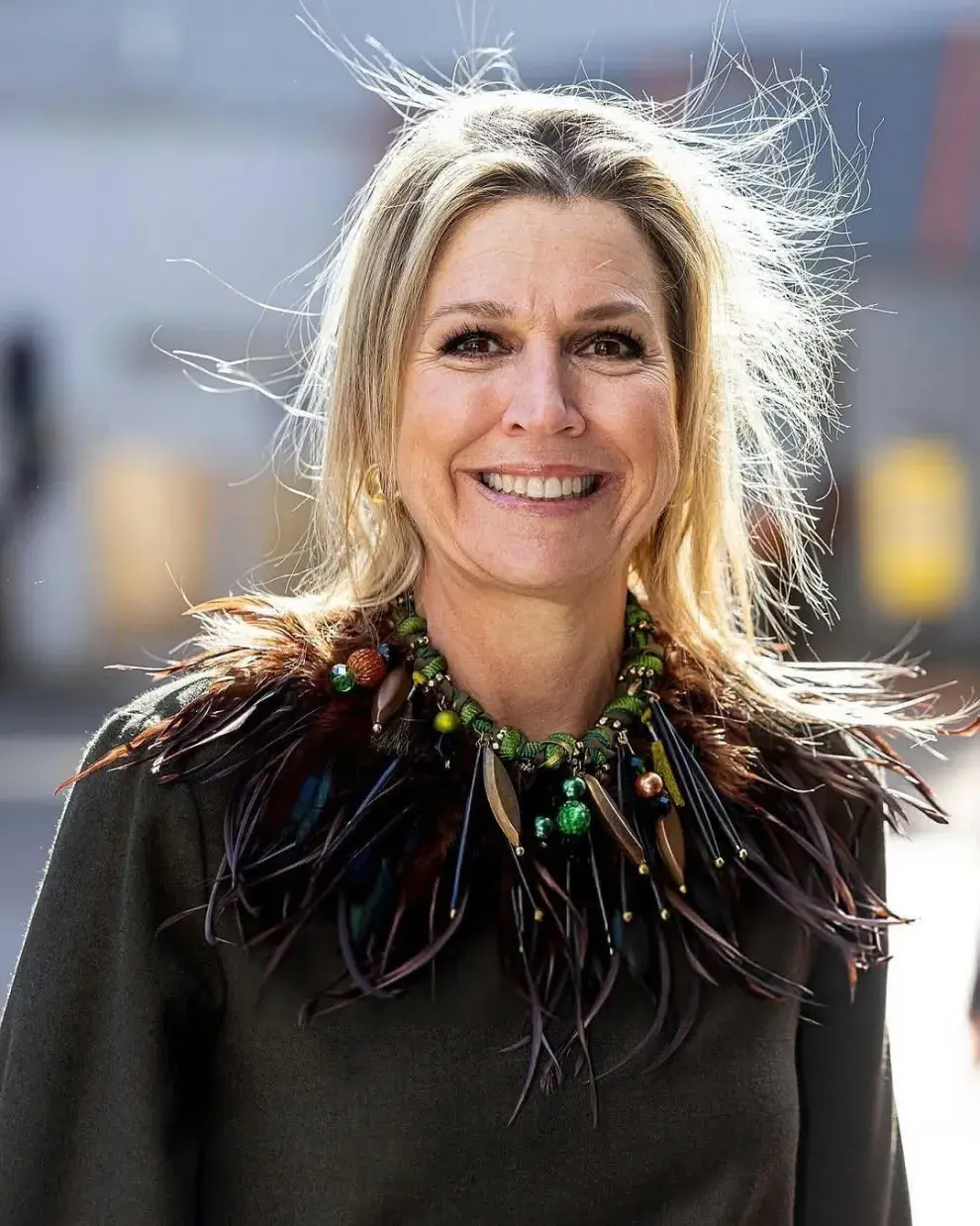 Máxima Zorreguieta en Róterdam, el 1 de abril de 2025.