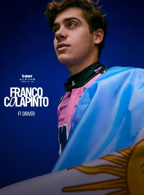 El posteo de Alpine anunciando que Franco Colapinto regresa a la F1