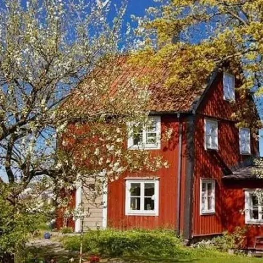 Un viaje a las casas rojas de Suecia, declaradas de interés en la Unesco