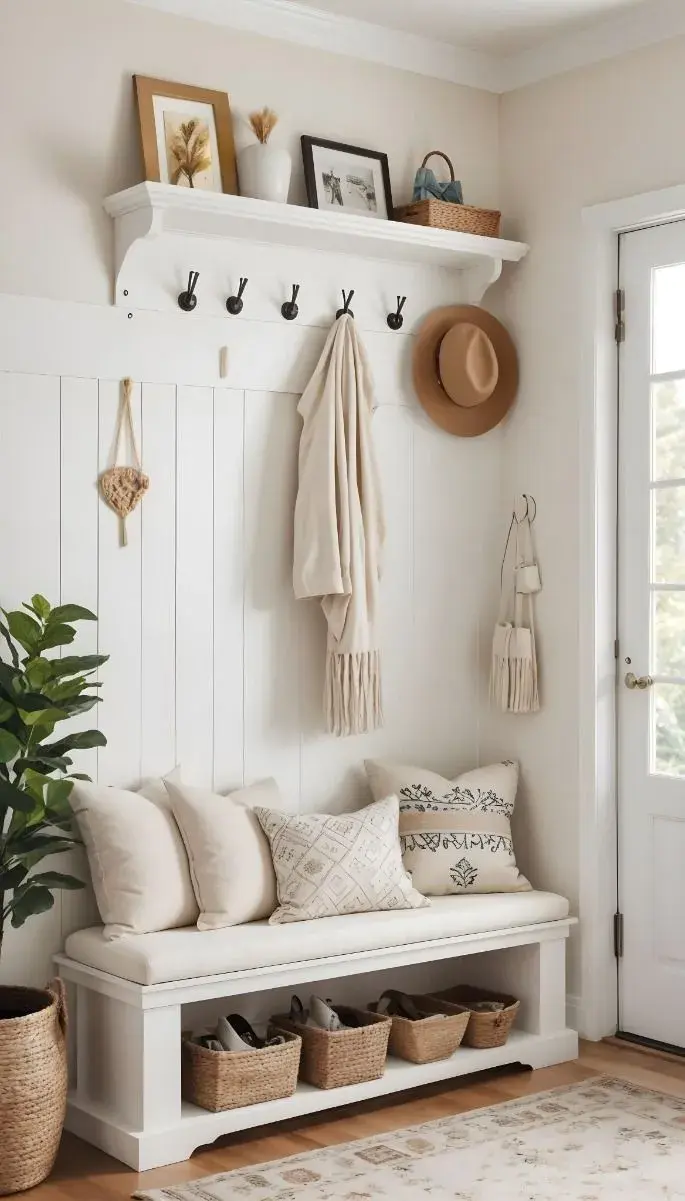 6 ideas económicas y simples para renovar la entrada de casa