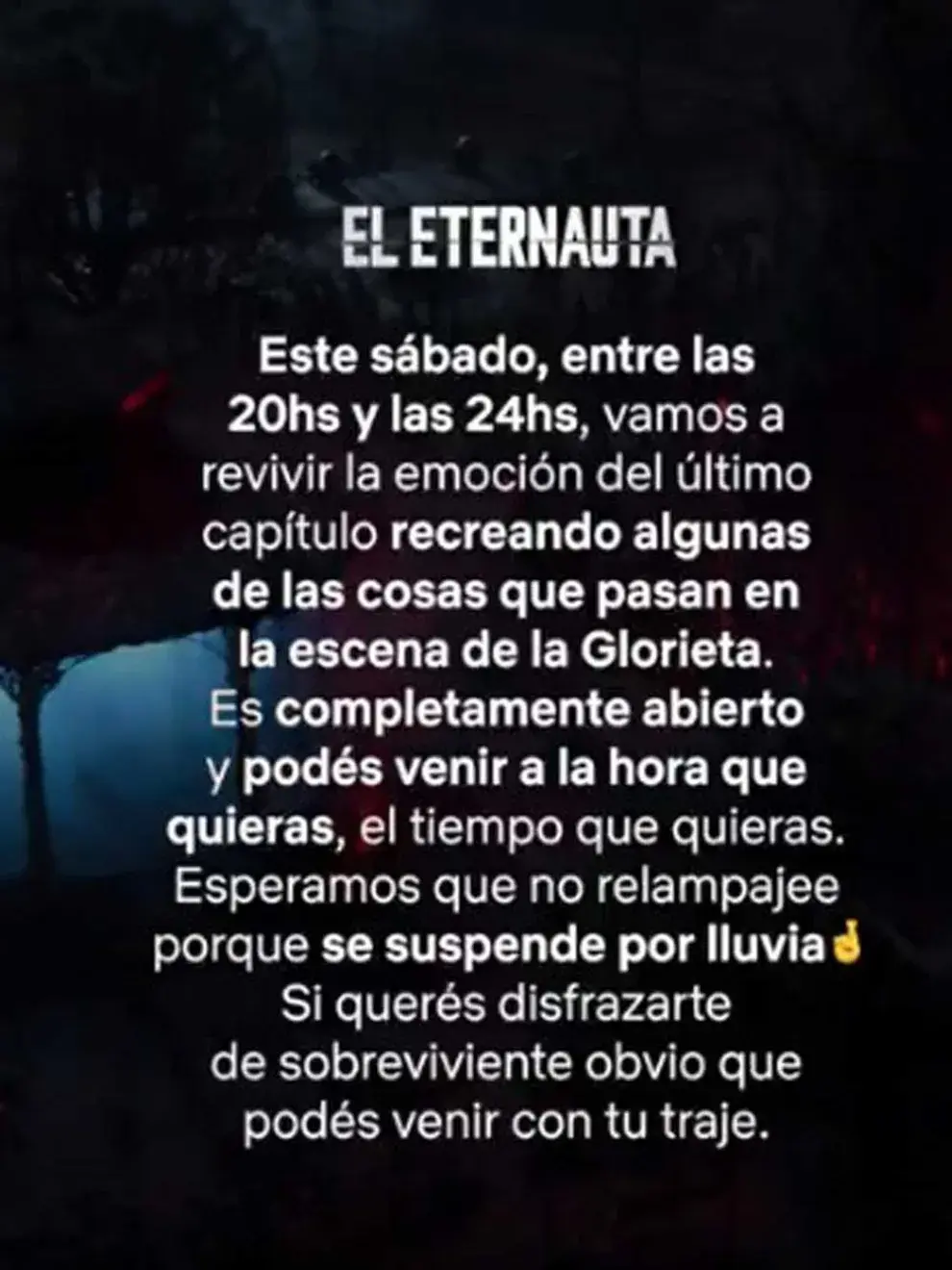 Netflix prepara un evento gratuito para fans de El Eternauta