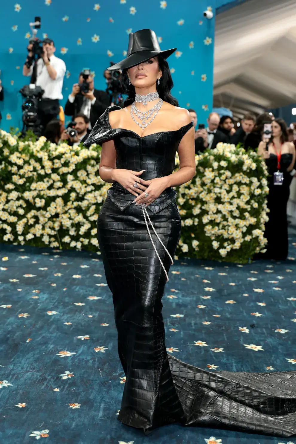 Kim Kardashian en la Met Gala 2025.