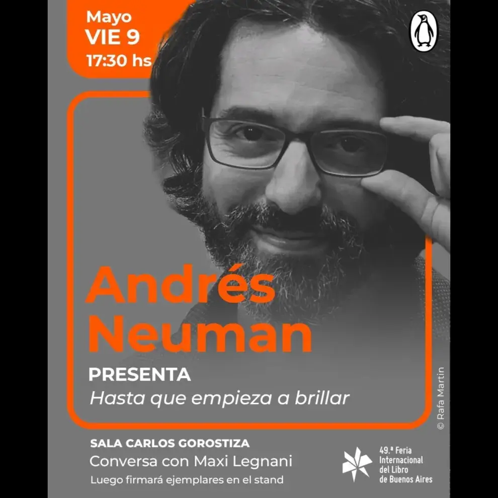 Andrés Neuman, en la Feria del Libro 2025