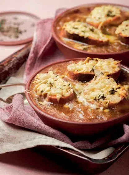 Sopa de cebolla de Paulina Cocina