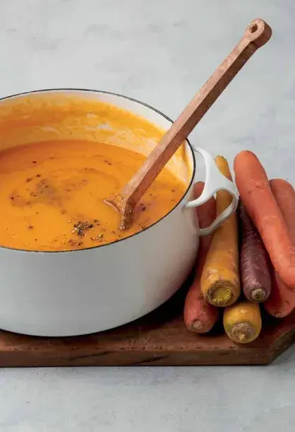 Sopa de zanahoria de Paulina Cocina
