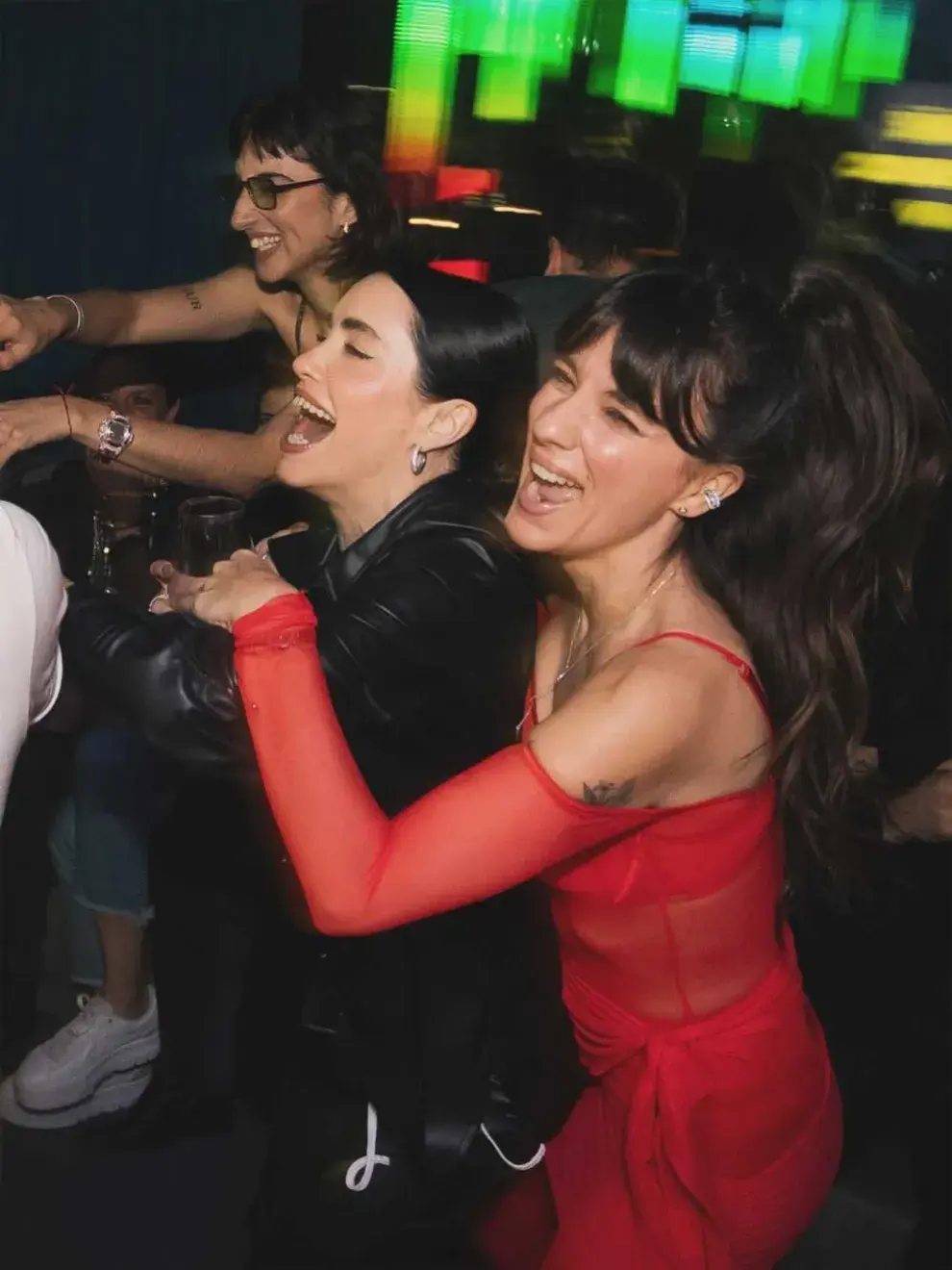Gime Accardi y Lali en su cumpleaños