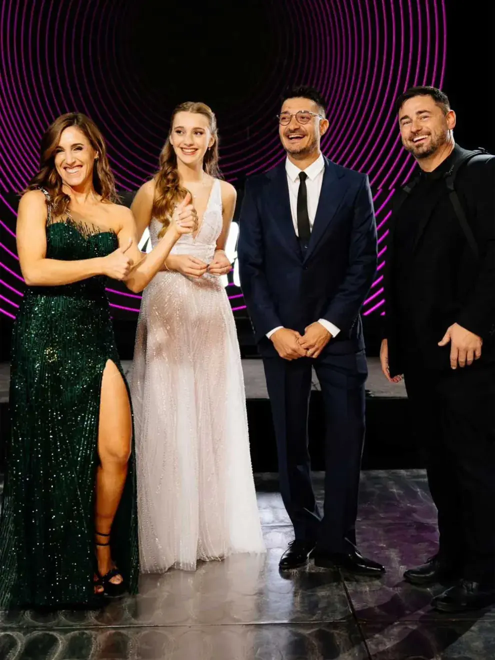 La Sole y la felicidad del cunpleaños número 15 de su hija, Antonia