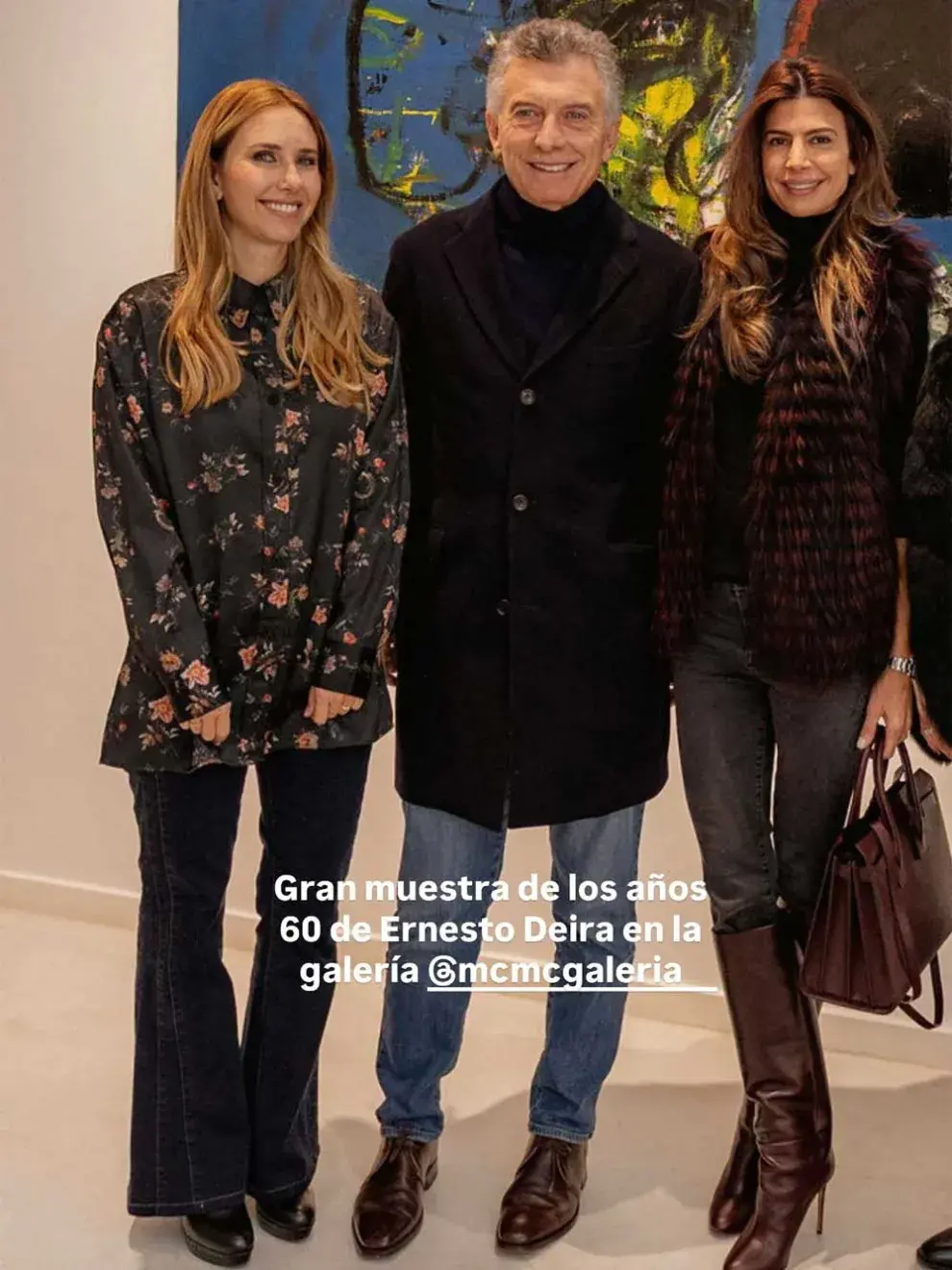 Juliana Awada apostó por un chaleco de pelos ideal para los días más fríos de invierno