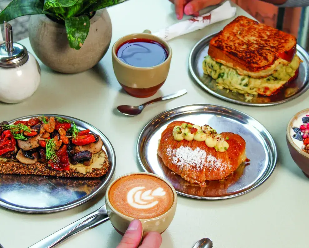 Mesa de brunch