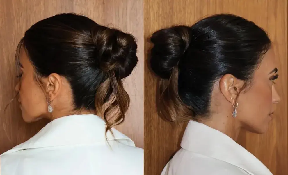 Antonela Roccuzzo deslumbró con el Messy bun: el peinado que es tendencia del invierno 2025.