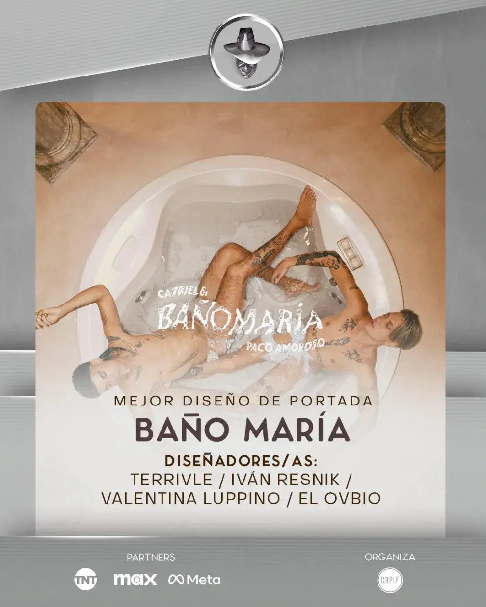 Banner de Premios Gardel 2025.