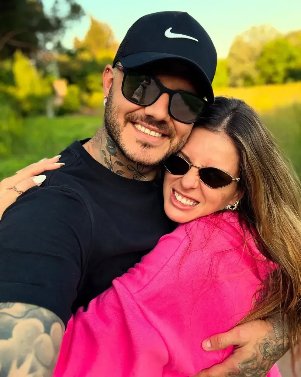 Foto de La China Suárez y Mauro Icardi.