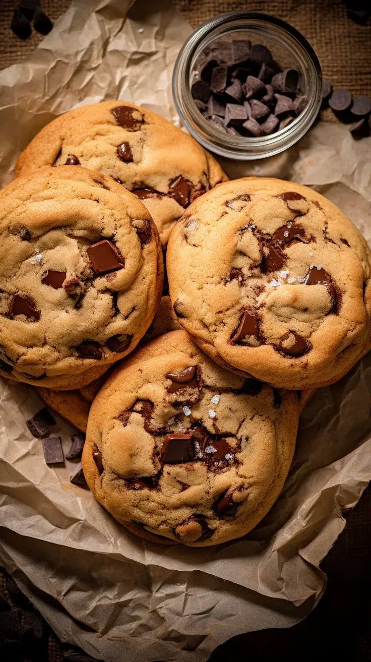 ¡Agregale chips de chocolate y sal gruesa!