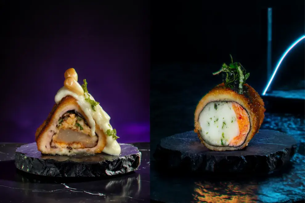 Rolls de sushi