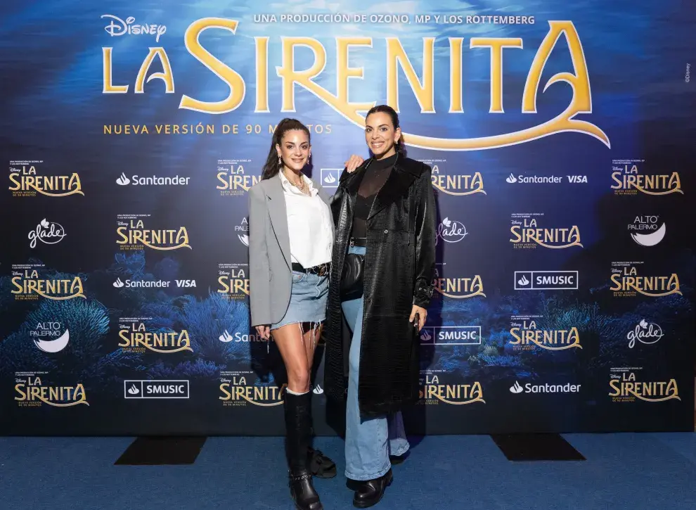 Las hermanas Lucius en la función de prensa
