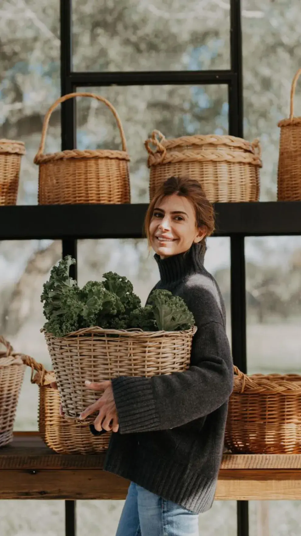 Juliana mostró su look en las historias de Instagram