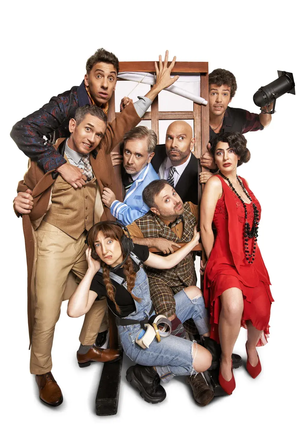 Elenco de "La función que sale mal"