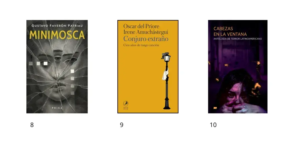 Una novela intensa, otra de terror y un libro para milongueros.