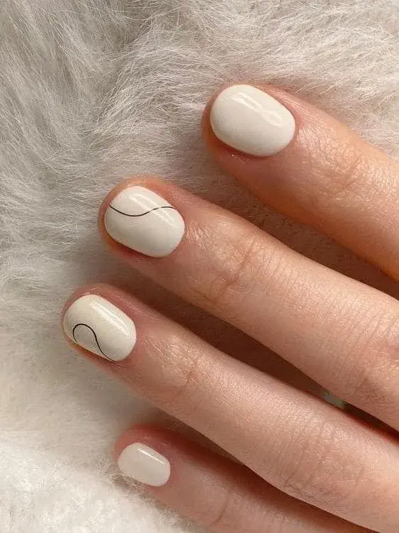 Uñas cortas, elegantes y delicadas para el invierno: los mejores diseños