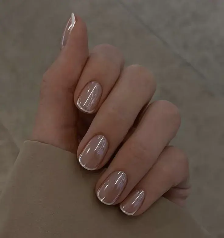 Uñas cortas, elegantes y delicadas para el invierno: los mejores diseños