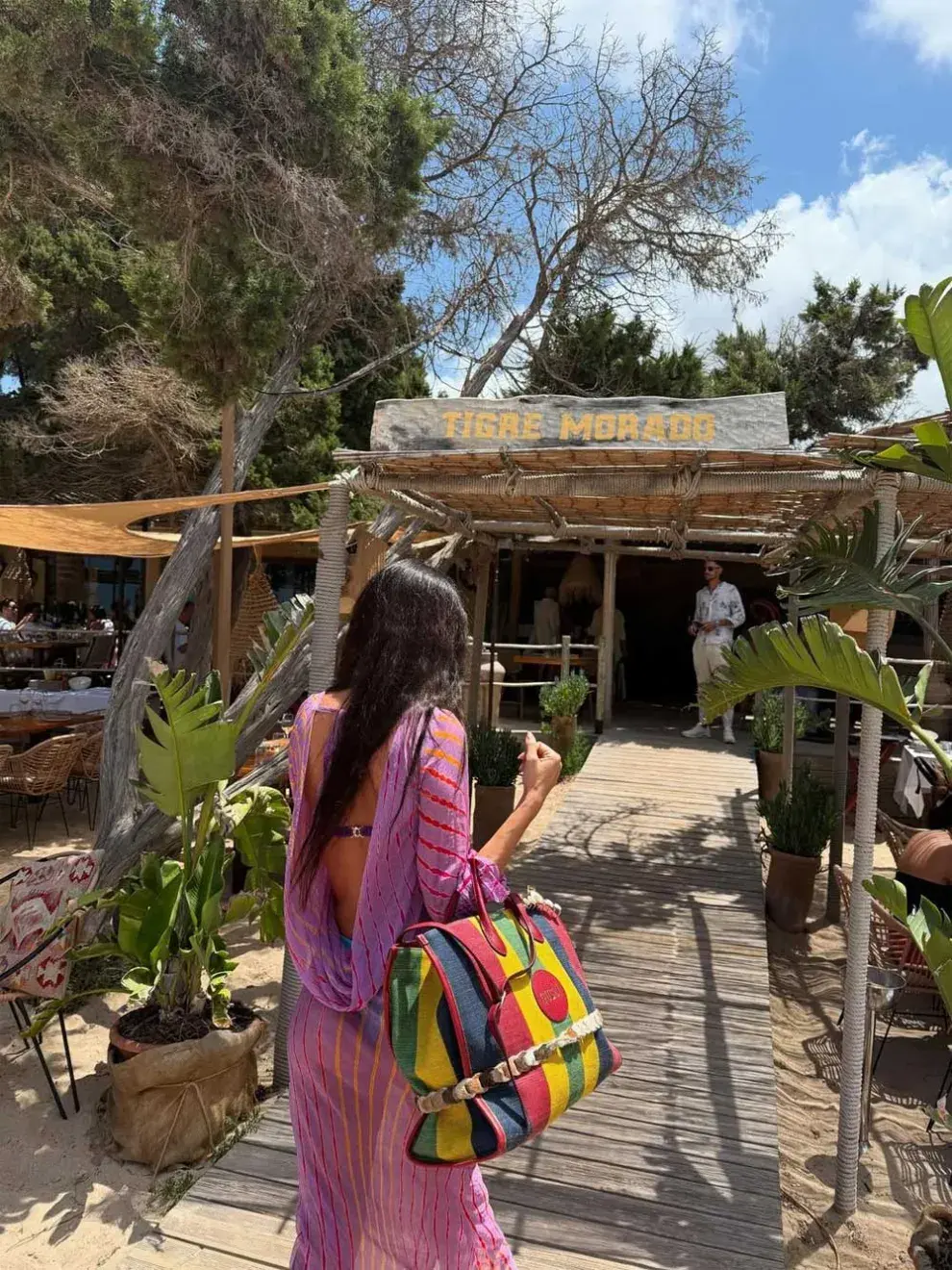 Zaira Nara viajó a Ibiza