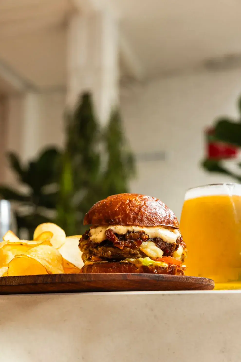 La propuesta para el Día de la Independencia de EE.UU. fue una hamburguesa de roast beef