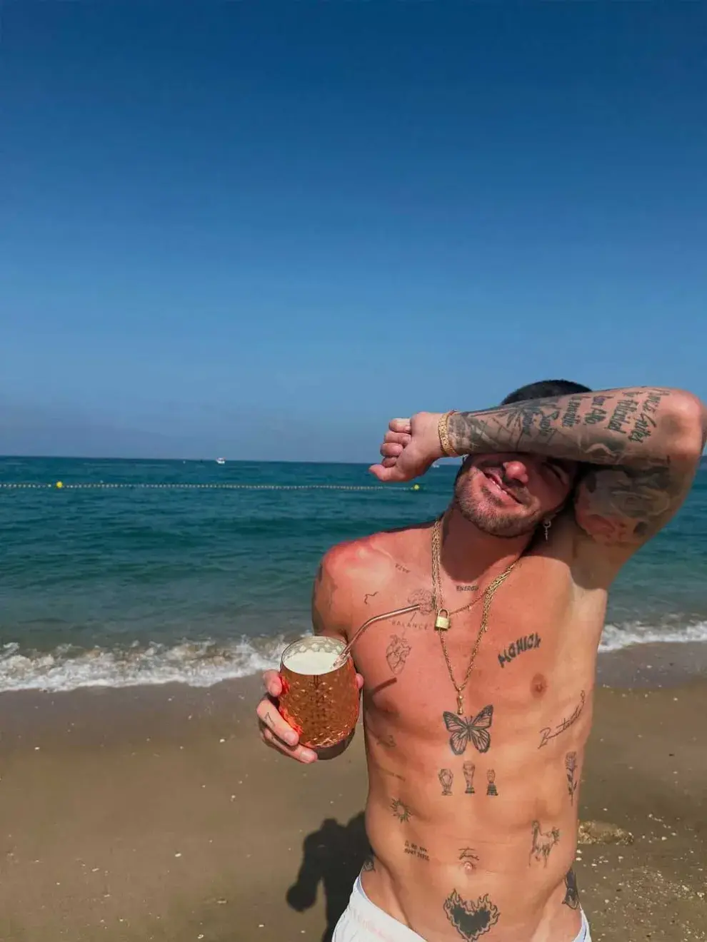 Rodrigo De Paul y Tini Stoessel de vacaciones juntos