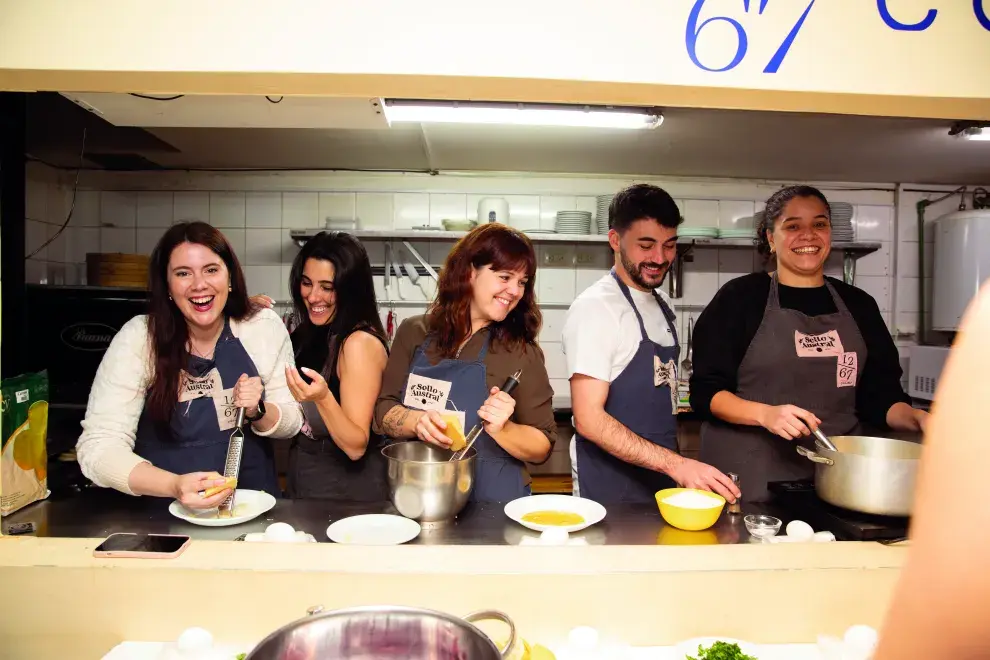 Taller de pastas de Sello Austral.
