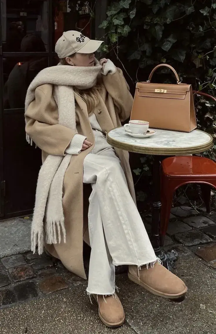 Este modelo, en color camel, es súper versátil y hay distintas opciones que podés encontrar en Pinterest para tus looks.