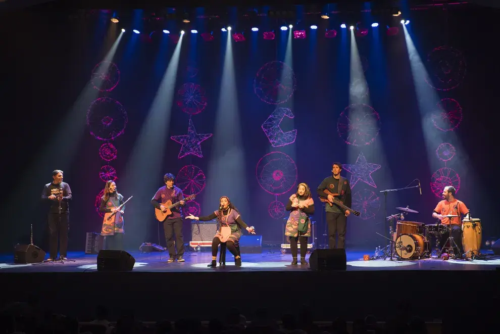 Canticuénticos en el escenario